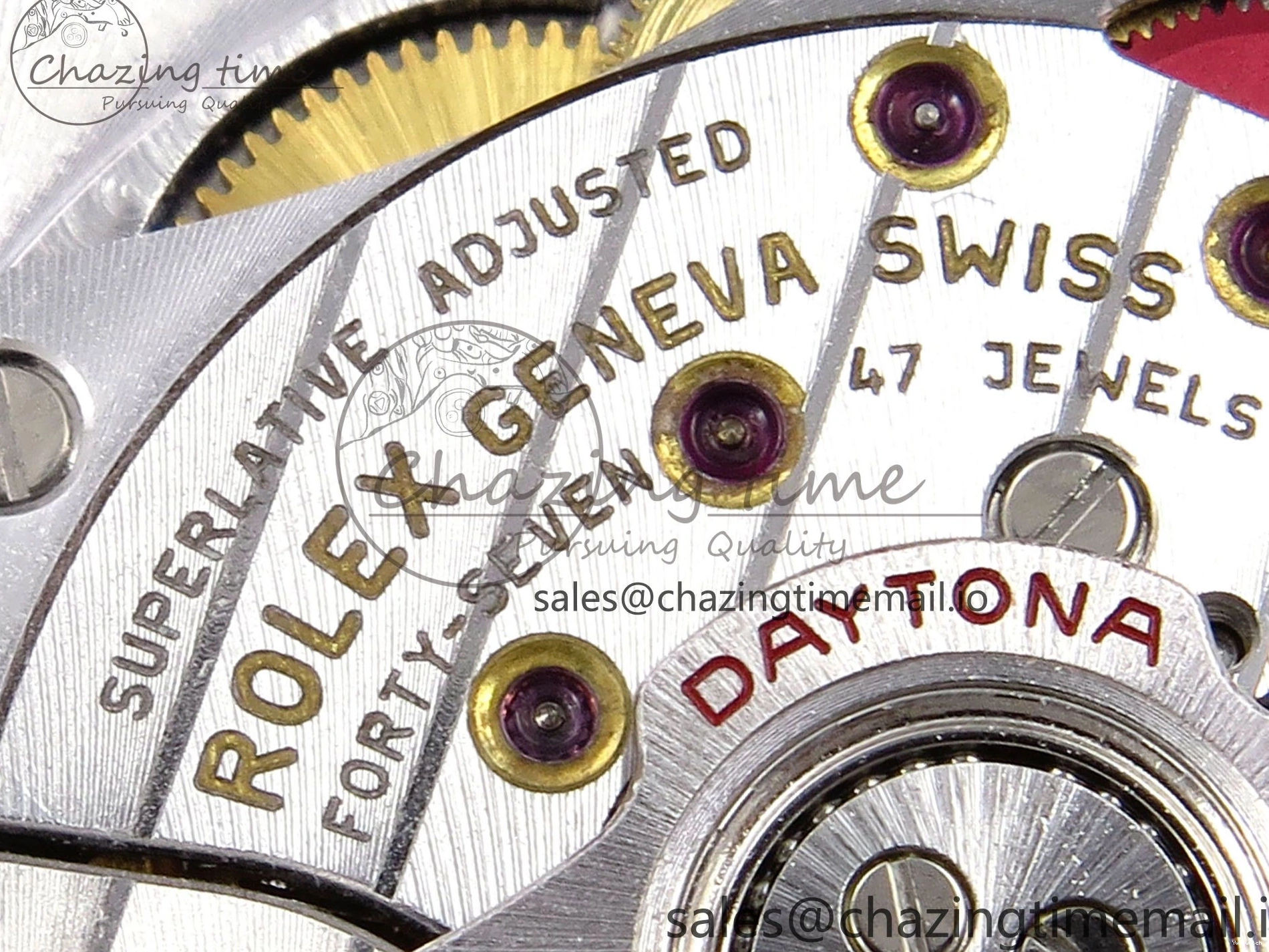1:1 V6（Gain Dial SH4131 on Oysterflex Daytona RG 126515 Best Strap Weight） Black QF Edition 0524